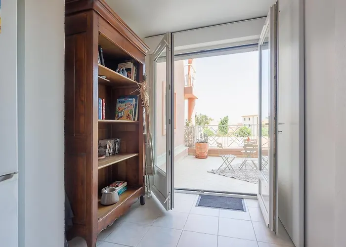 U Momentu - Appt Climatisé Avec Terrasse LʼÎle-Rousse